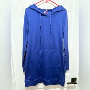 Fabletics Navy Hooded Dress